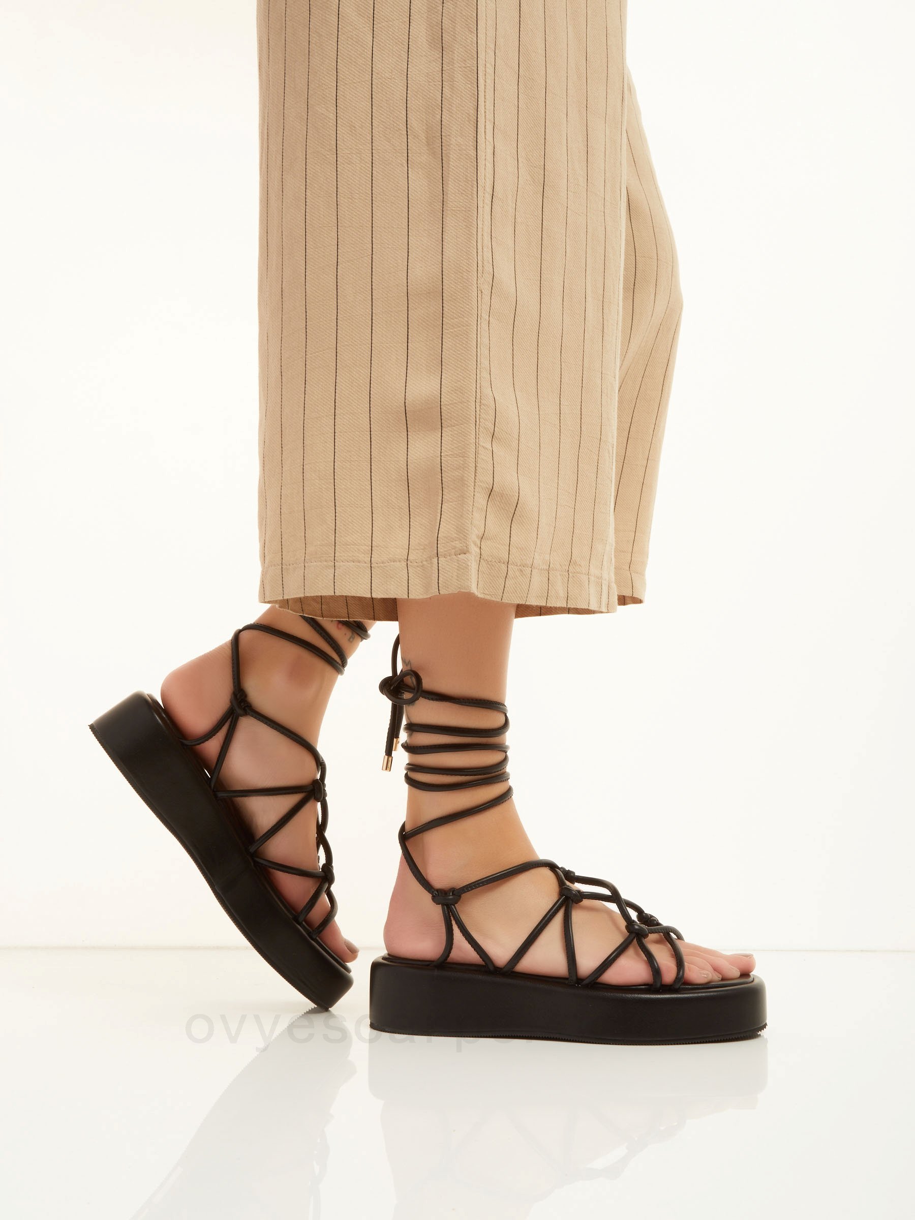 (image for) Greek Flat Sandals F08161027-0451 ovyè shop online